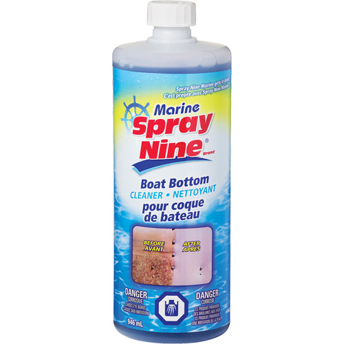 Nettoyant de fond de bateau Spray Nine, 946 ml, Bouteille FMT Sales Ltd