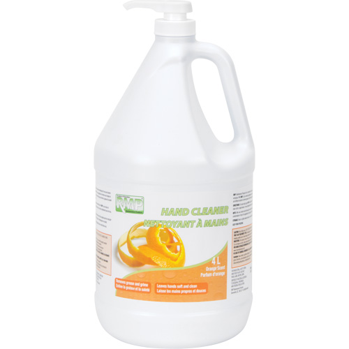 Orange Hand Cleaner, Cream, 4 L, Jug, Orange FMT Sales Ltd