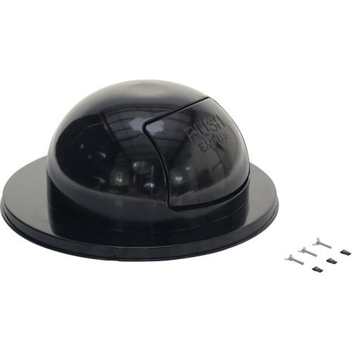 Drum Waste Disposal Top, Dome Lid, Metal, Fits Container Size: 23-1/2" Dia. FMT Sales Ltd