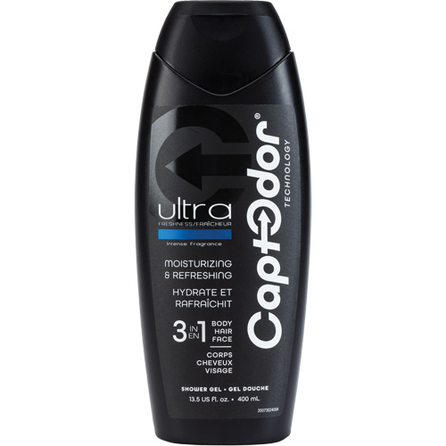Gel douche 3 en 1, 400 ml, Ultra fraîcheur, Bouteille FMT Sales Ltd