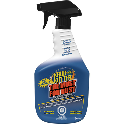 The Must for Rust Rust Remover Gel, Trigger Bottle FMT Sales Ltd