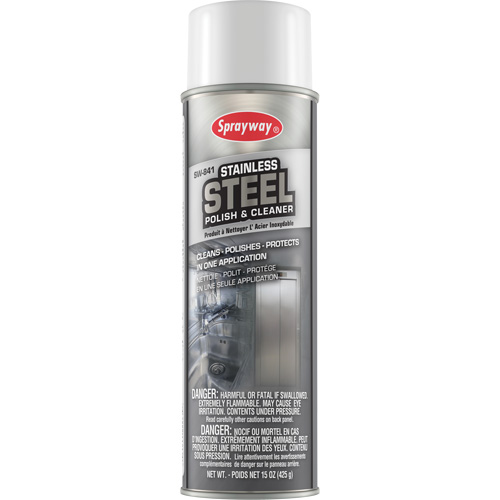 Stainless Steel Polish & Cleaner, 20 oz., Aerosol Can FMT Sales Ltd