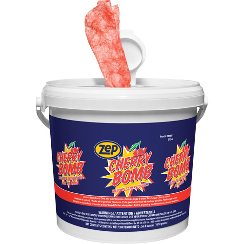 Lingettes nettoyantes surpuissantes pour les mains Cherry Bomb FMT Sales Ltd