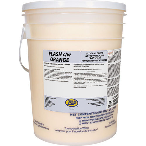 Nettoyant pour planchers de b&eacute;ton de premi&egrave;re qualit&eacute; Flash Orange FMT Sales Ltd