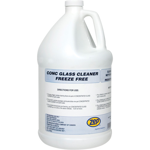 Concentrated Freeze-Free Glass Cleaner, 4 L, Jug FMT Sales Ltd