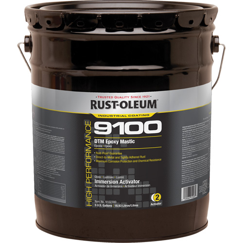 Activateur pour immersion pour mastic &eacute;poxy DTM du syst&egrave;me 9100, 5 gal., Seau FMT Sales Ltd