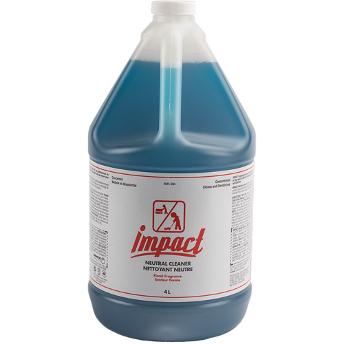 Nettoyant neutre pour planchers Impact, 4 L, Cruche FMT Sales Ltd
