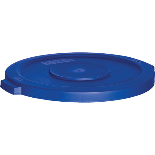 Couvercle pour contenant &agrave; d&eacute;chets, Couvercle plat, Plastique, Convient aux contenants 22" dia. FMT Sales Ltd