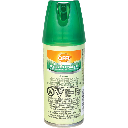 OFF! Deep Woods&reg; Insect Repellent, 25% DEET, Spray, 100 ml FMT Sales Ltd