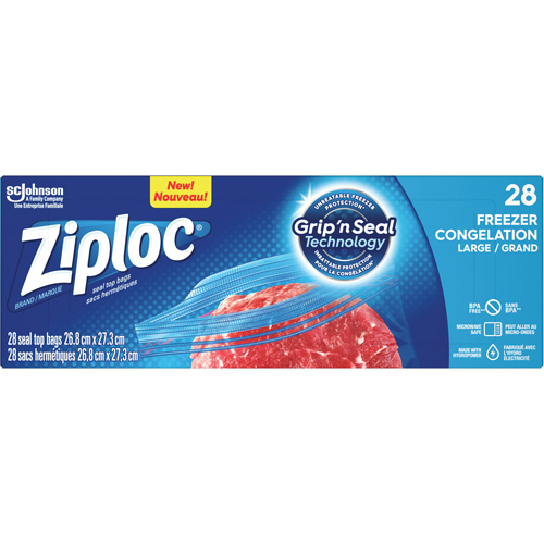 Ziploc&reg; Freezer Bags FMT Sales Ltd