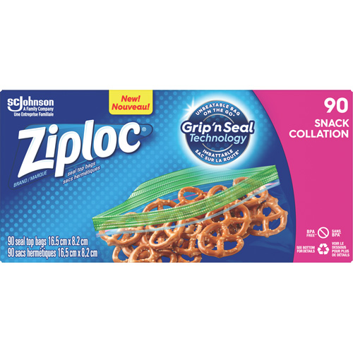 Ziploc&reg; Snack Bags FMT Sales Ltd