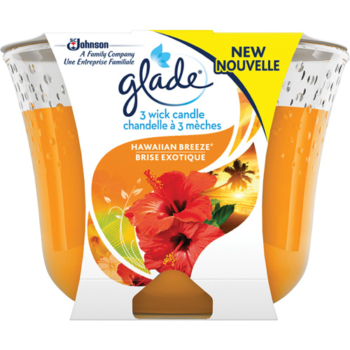 Chandelle &agrave; trois m&egrave;ches Glade, Brise exotique FMT Sales Ltd