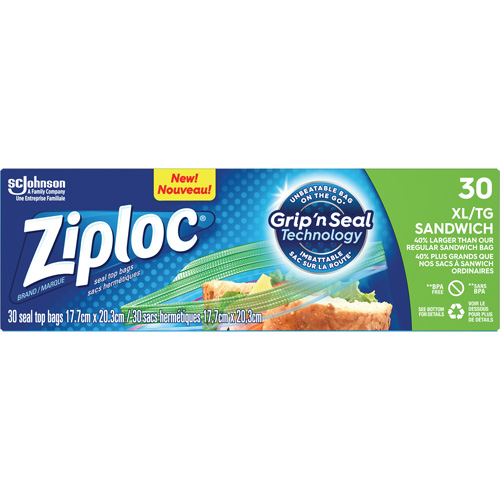 Sacs &agrave; sandwichs Ziploc FMT Sales Ltd