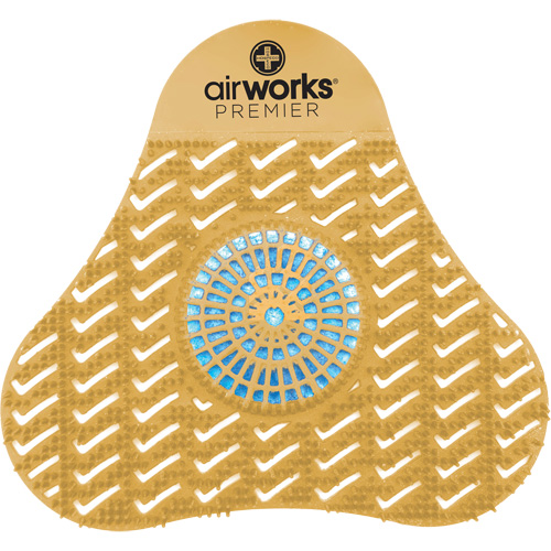 Tamis d'urinoir avec bloc d&eacute;sodorisant AirWorks FMT Sales Ltd