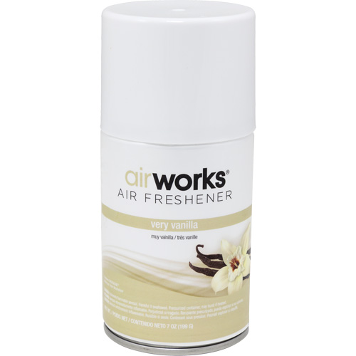 AirWorks&reg; Metered Air Fresheners, Very Vanilla, Aerosol Can FMT Sales Ltd