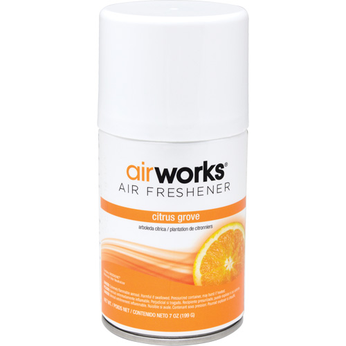 AirWorks&reg; Metered Air Fresheners, Citrus Grove, Aerosol Can FMT Sales Ltd