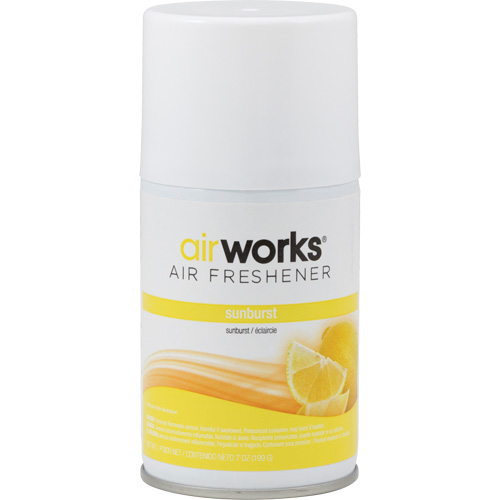 AirWorks&reg; Metered Air Fresheners, Sunburst, Aerosol Can FMT Sales Ltd