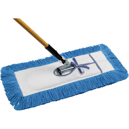 Static-H Dust Mop with Handle, Tie-On Style, Nylon, 24" L x 5" W FMT Sales Ltd