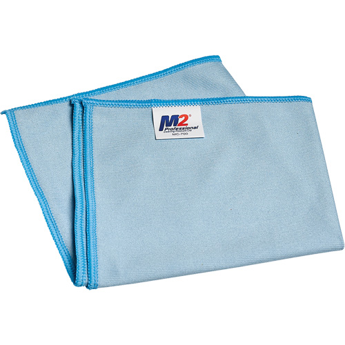 Chiffon de nettoyage pour vitres, Microfibre, Bleu FMT Sales Ltd