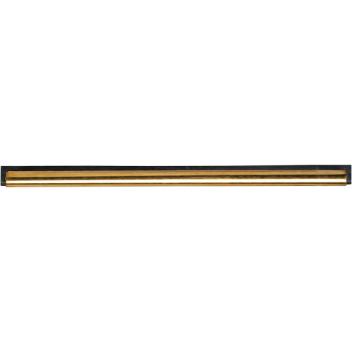 Window Squeegee Channel and Rubber, 14", Rubber, Brass Frame FMT Sales Ltd