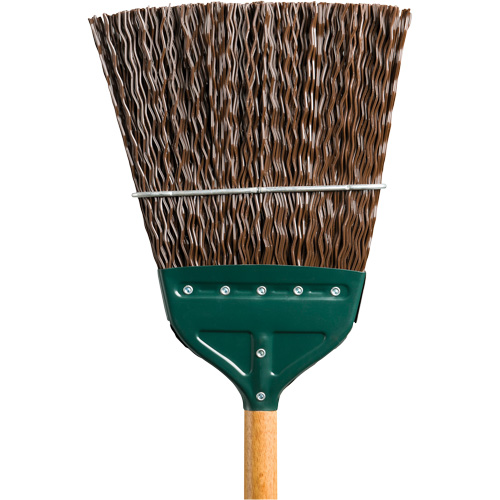 Track & Switch Broom, Wood Handle, Polypropylene Bristles, 52" L FMT Sales Ltd