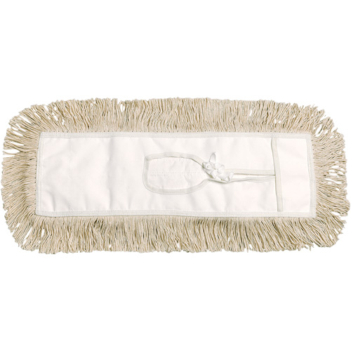 Vadrouille &agrave; &eacute;pousseter, Style &agrave; attacher, Coton, 36" lo x 5" la FMT Sales Ltd