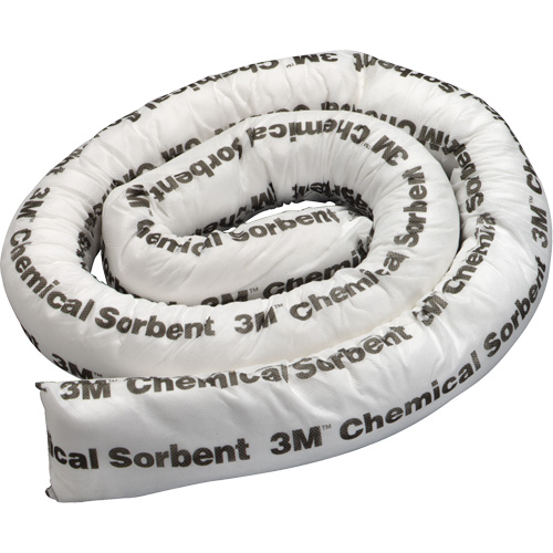 Mini-barri&egrave;re de pollution absorbante pour produits chimiques, Mati&egrave;res dangereuses, 8' lo x 3" la, Absorption 15,5 gal FMT Sales Ltd