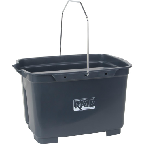 Seau double, Capacit&eacute; de 4,75 gal. US (19 pintes), Gris FMT Sales Ltd