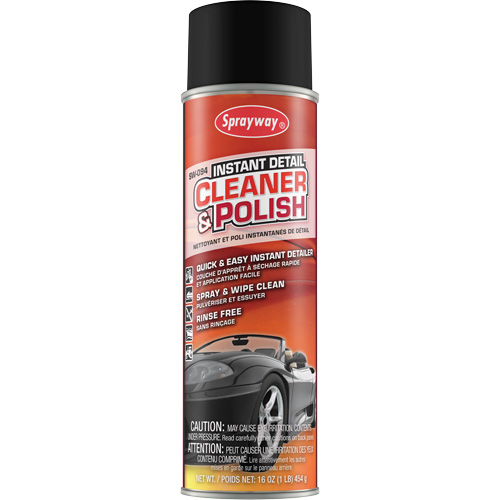 Nettoyant et produit &agrave; polir instantan&eacute; pour l'esth&eacute;tique automobile FMT Sales Ltd