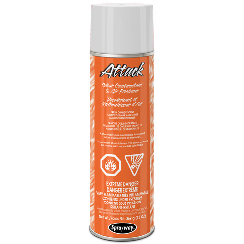 Air Freshener, Attack Orange, Aerosol Can FMT Sales Ltd