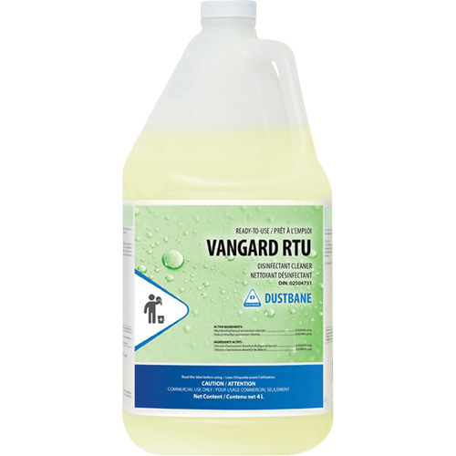 Vangard Ready-to-Use Disinfectant, 4 L, Jug FMT Sales Ltd