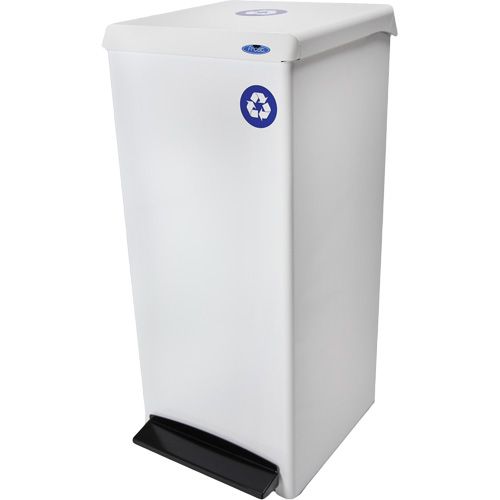 Poubelle &agrave; commande au pied, Acier, 25 gal. US FMT Sales Ltd