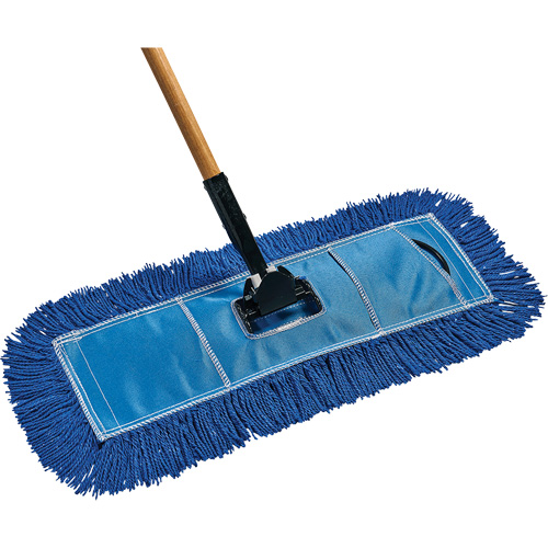 Economy Dust Mop, Slip On Style, Yarn, 18" L x 5" W FMT Sales Ltd