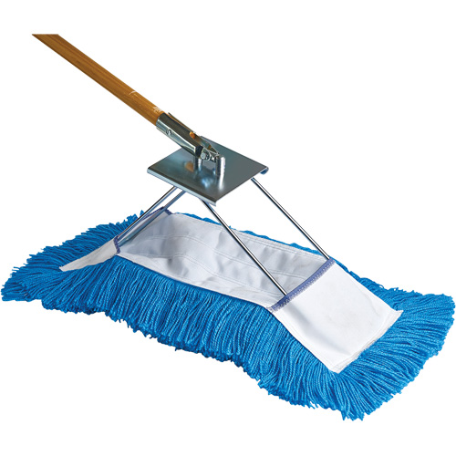 Vadrouille &agrave; &eacute;pousseter de style repliant Static-H, Style &agrave; enfiler, Nylon, 18" lo x 5" la FMT Sales Ltd