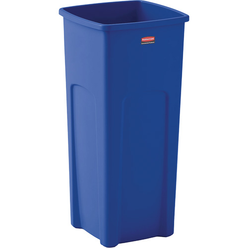 Conteneur de recyclage carr&eacute; Untouchable, Vrac, Plastique, 23 gal. US FMT Sales Ltd