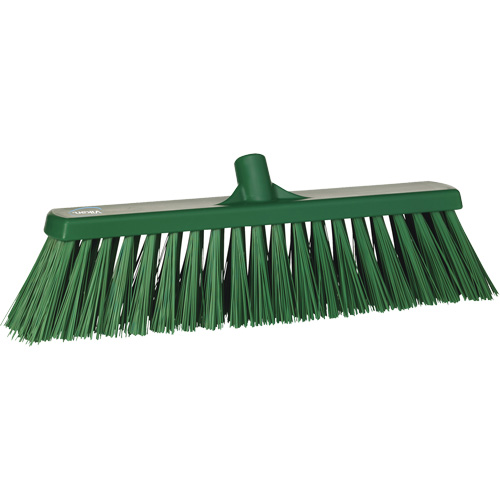 Balai-brosse robuste, Crins Ferme, 20", Polyester, Vert FMT Sales Ltd