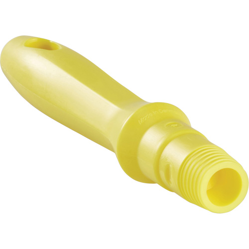 Mini manche, Brosse/Support &agrave; tampon/Grattoir/Raclette, Jaune, Standard, 6-1/4" lo FMT Sales Ltd