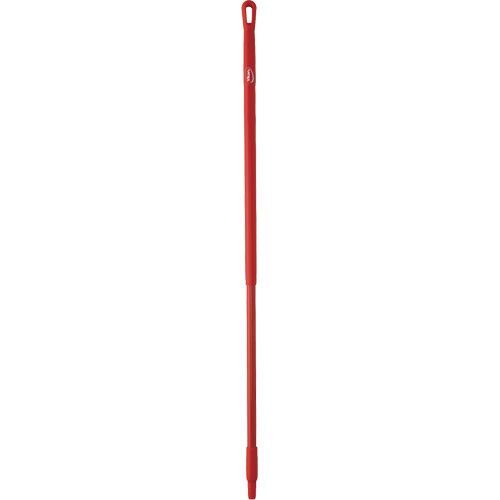 Handle, Broom/Brush/Pad Holder/Scraper/Squeegee, Red, Standard, 51-1/2" L FMT Sales Ltd