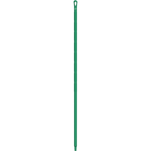 Ultra Hygiene Handle, Broom/Brush/Pad Holder/Scraper/Squeegee, Green, Ergonomic, 67" L FMT Sales Ltd