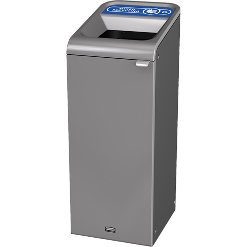 Conteneur pour d&eacute;chets de recyclage m&eacute;lang&eacute;s Configure, Vrac/Bord de rue/De bureau, Acier, 15 gal. US FMT Sales Ltd