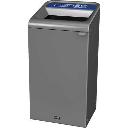 Conteneur pour d&eacute;chets de papier Configure, Vrac/Bord de rue/De bureau, Acier, 23 gal. US FMT Sales Ltd