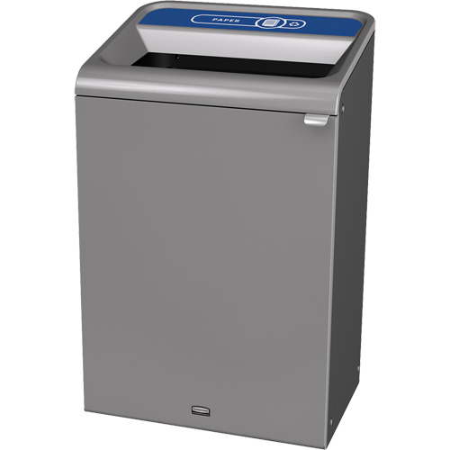 Configure Paper Waste Container, Bulk/Curbside/Deskside, Steel, 33 US gal. FMT Sales Ltd