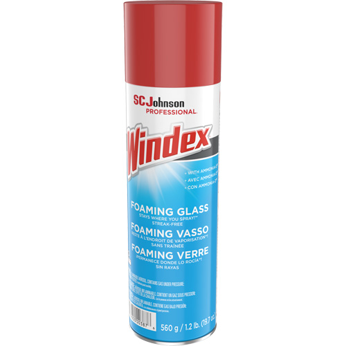 Windex&reg; Foaming Glass Cleaner, 560 g, Aerosol Can FMT Sales Ltd