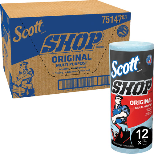 Original Shop Towel, All-Purpose, 11" L x 9-2/5" W FMT Sales Ltd