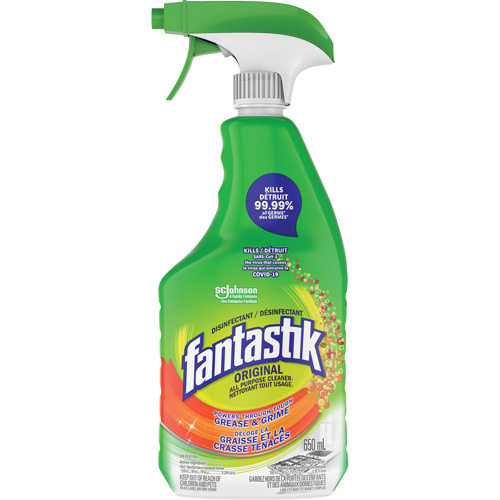 Fantastik&reg; Disinfectant Multi-Purpose Cleaner, 650 ml, Trigger Bottle FMT Sales Ltd
