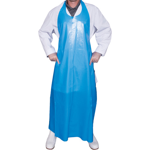 Top Dog 6 Mil. Apron, Polyurethane, 45" L x Blue FMT Sales Ltd