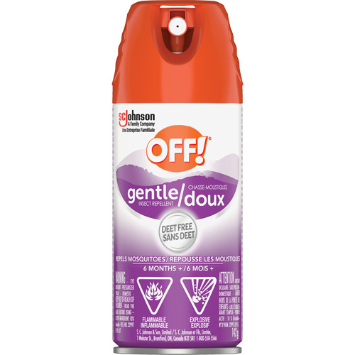 Off!&reg; Gentle Insect Repellent, DEET Free, Aerosol, 142 g FMT Sales Ltd