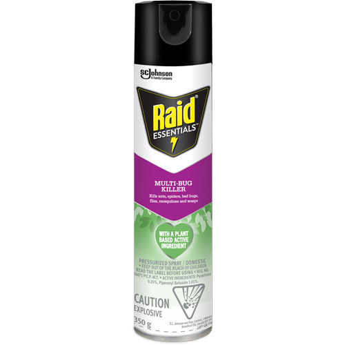 Raid&reg; Essentials Multi-Bug Killer, 350 g, Aerosol Can FMT Sales Ltd