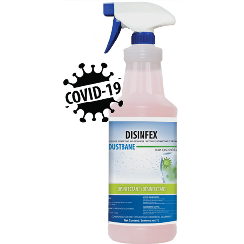 Disinfex Cleaner, Disinfectant & Deodorizer, 1 L, Bottle FMT Sales Ltd