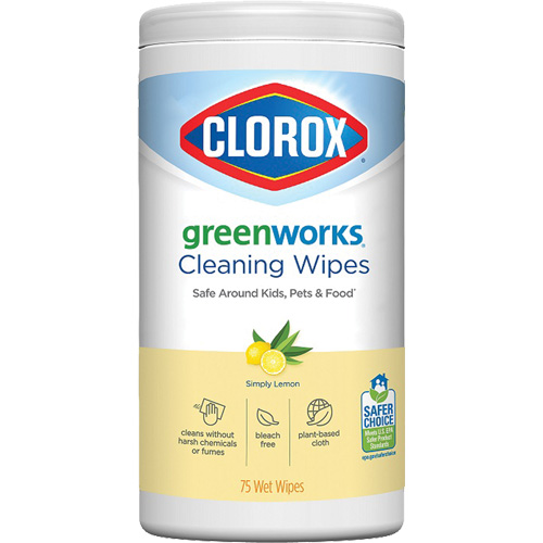 GreenWorks Cleaning Wipes, 75 Wipes FMT Sales Ltd